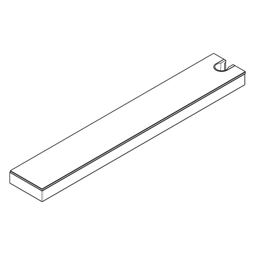 Hansgrohe Rainfinity Wandanschluss Porter 500mm, Brausehalter rechts, Duschablage, Chrom-2