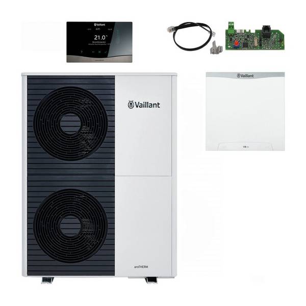 Vaillant aroTHERM Split Wärmepumpen-Paket 4.068 VWL 105/5 AS S2 für Hybridsystem, 9,7kW bei A7/W35