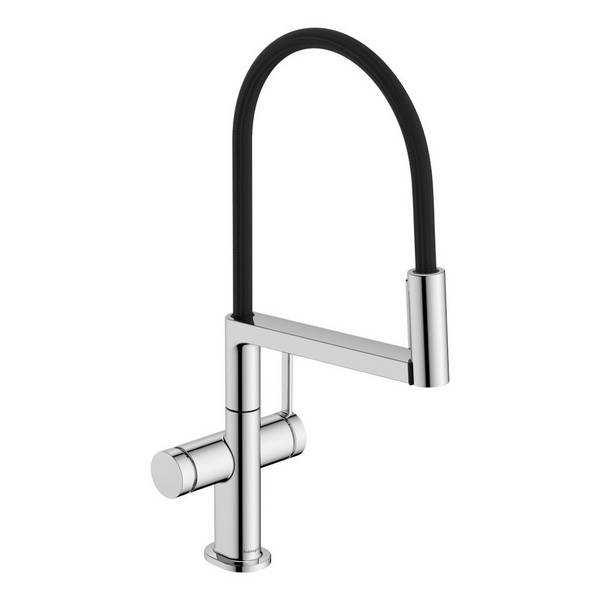 hansgrohe Talis Select M54 PowderSpray Einhebel-Küchenmischer Semi-Pro, 3jet, Chrom