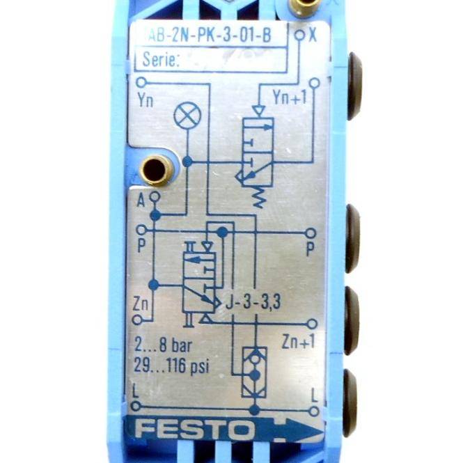 FESTO Taktstufen-Baustein 10536 (TAB-2N-PK-3-01-B)-1