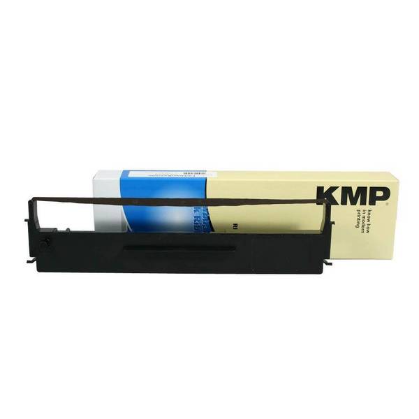 KMP Schwarz - 12.7 mm x 16 m - Farbband - für Epson LQ 800 - MX 80