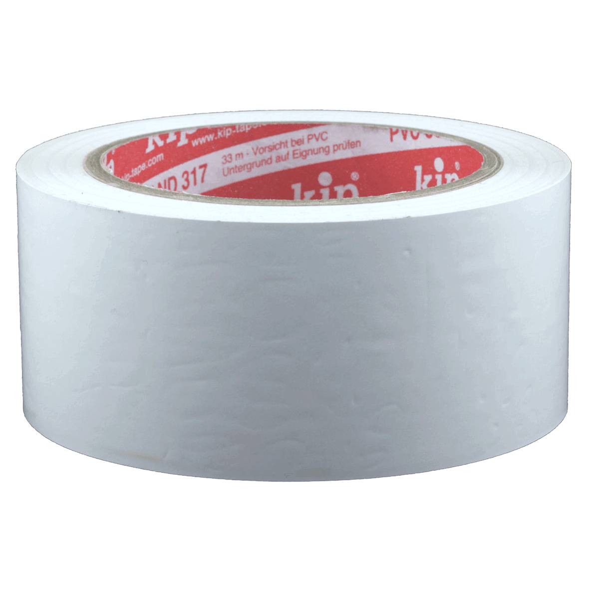 Kip® 317 PVC-Schutzband Premium weiß - Putzerband 48 mm-1