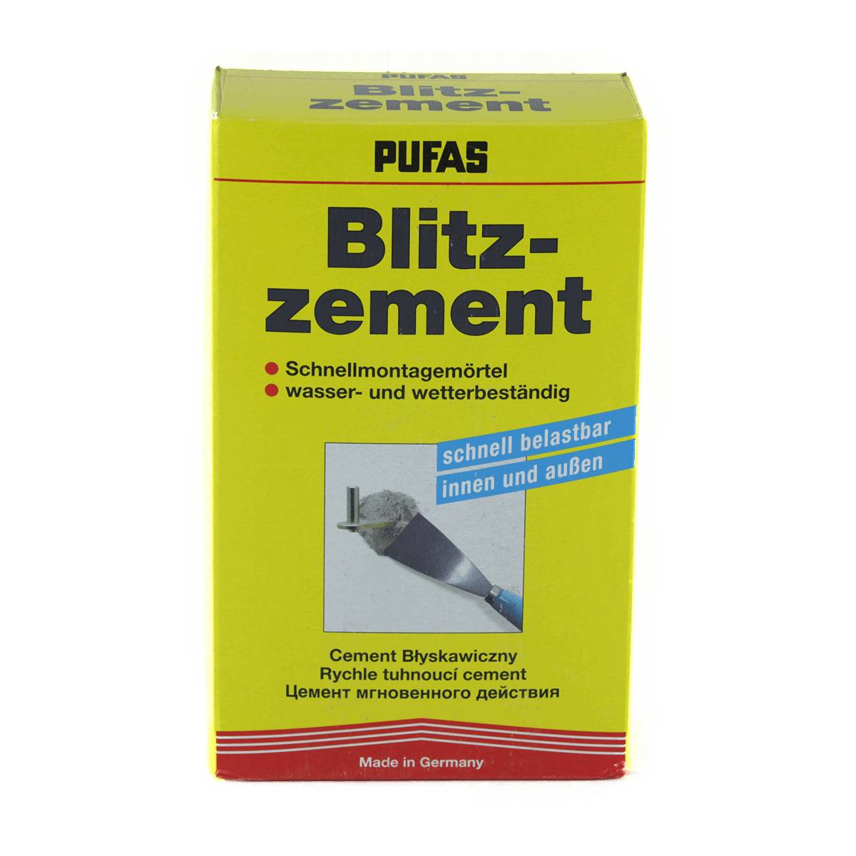 PUFAS Blitzzement Schnellmontagemörtel-0