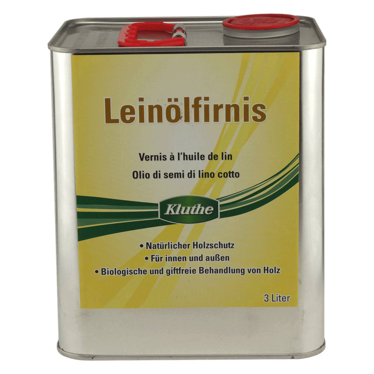 Kluthe Leinölfirnis Holzschutzöl 3 Liter-0