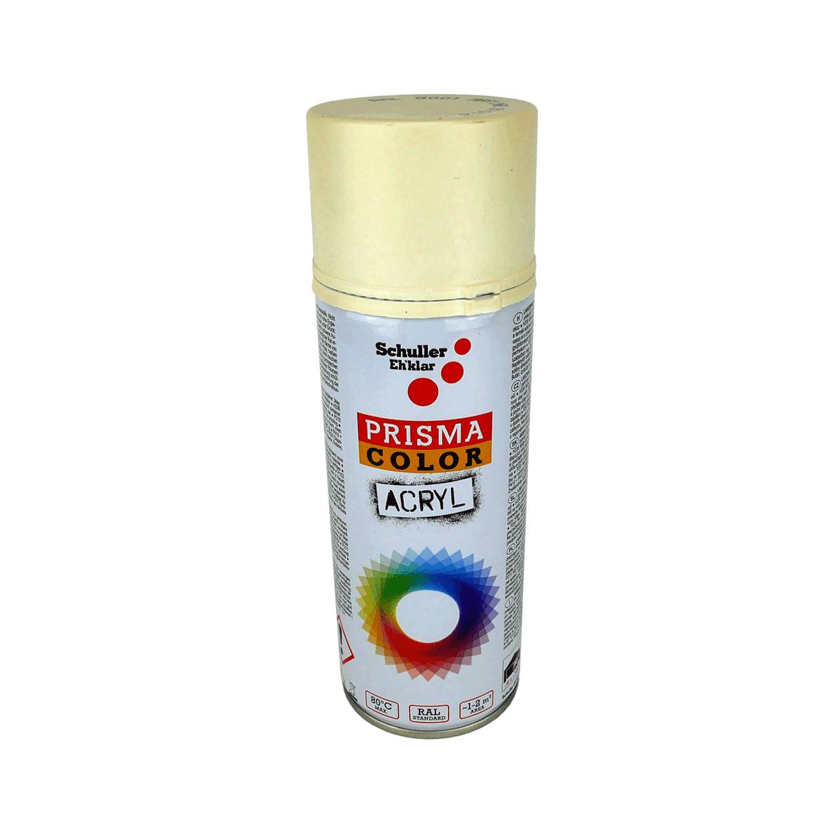 Schuller PRISMA COLOR RAL ACRYL Lackspray RAL 9001 - Cremeweiß-0