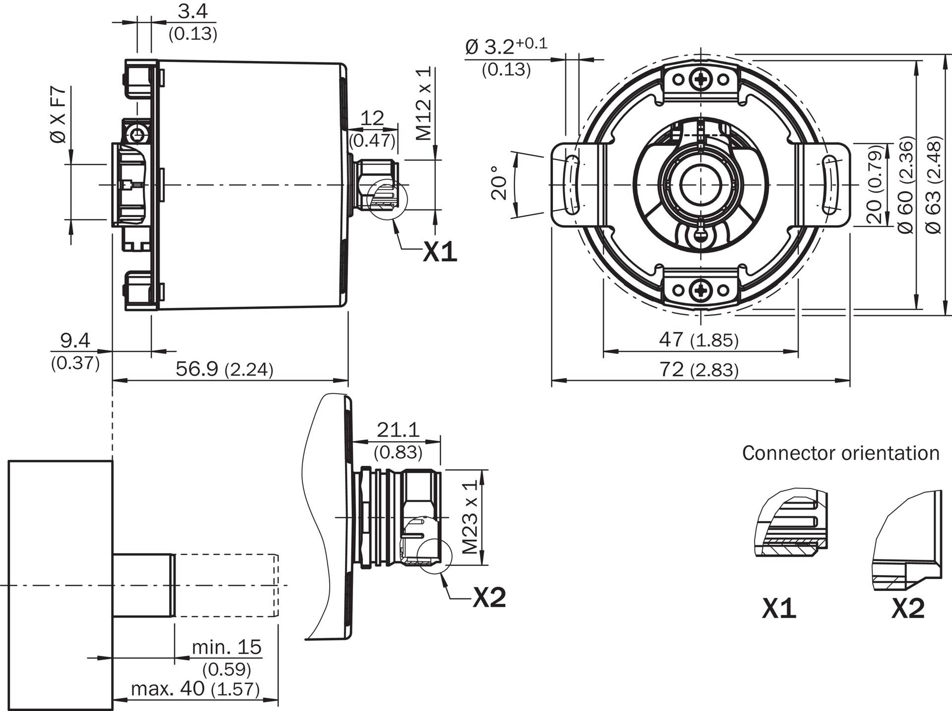 Sick Inkremental-Encoder DFS60B-BCED03600-2