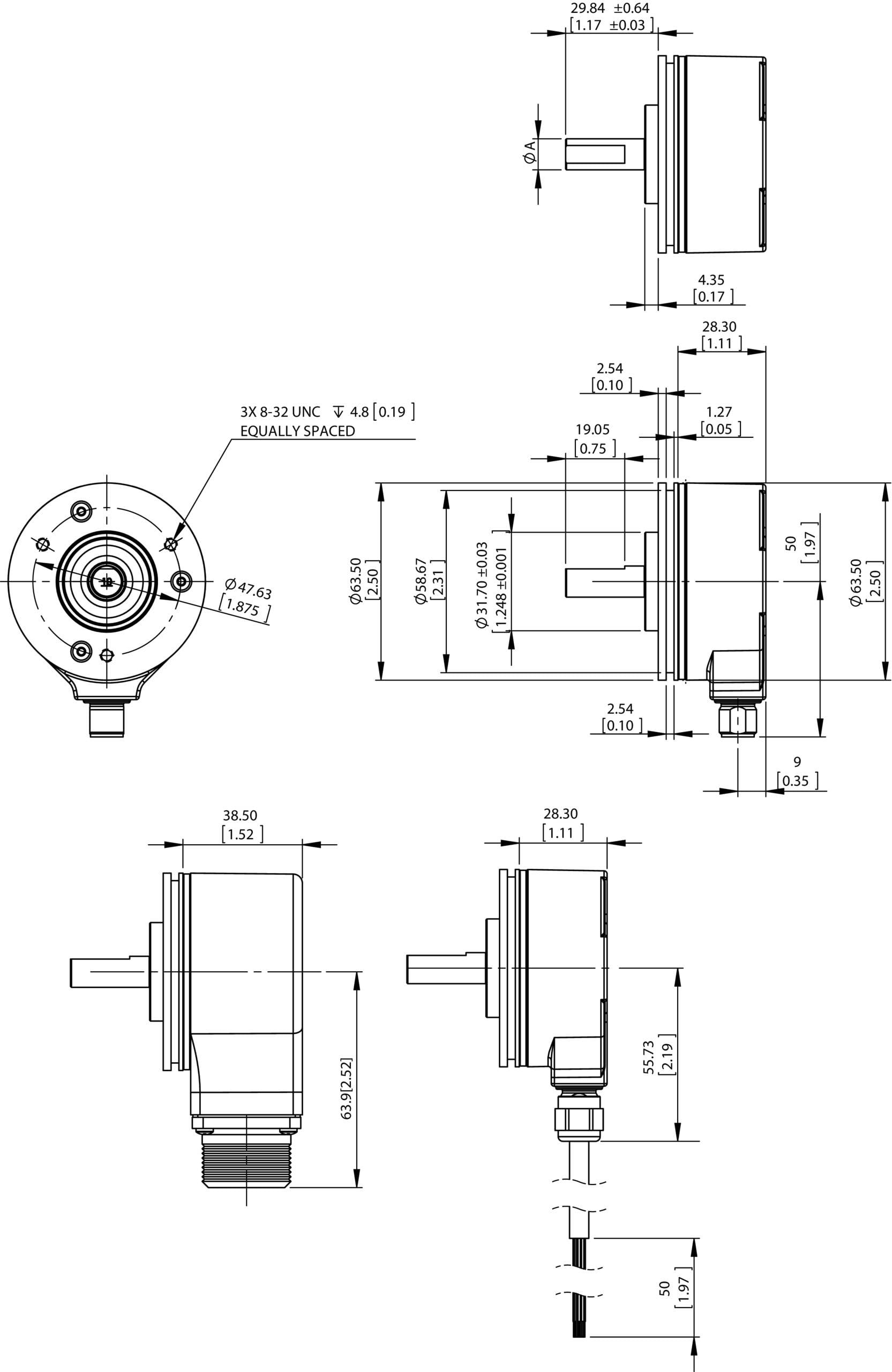 Sick Inkremental-Encoder DFS25A-B2AB2001800-2