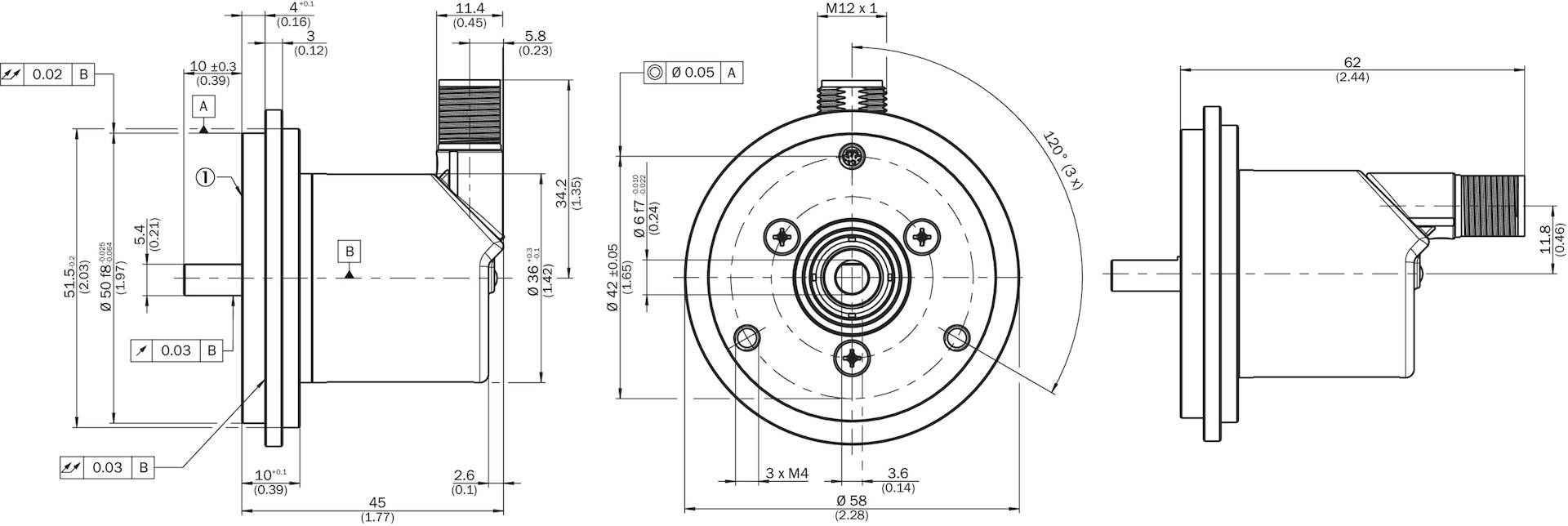 Sick Absolut-Encoder AHM36A-S3QJ014x12-2
