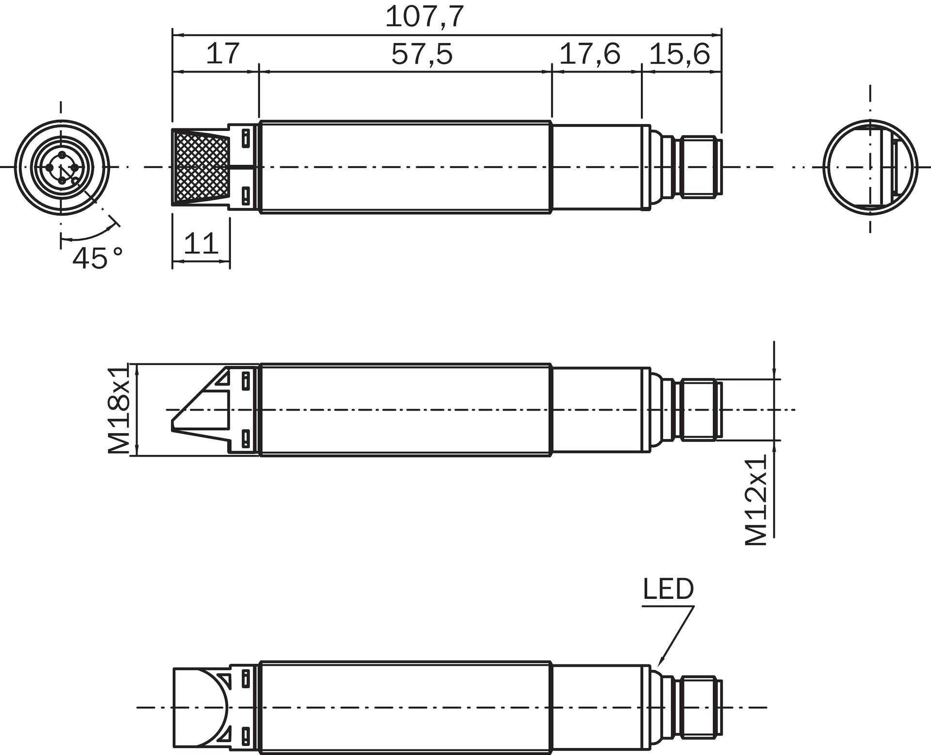 Sick Sicherheitslichtschranke L41E-11MA1A-1