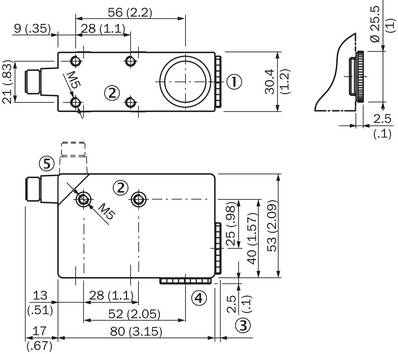 Sick CS81-P3612, Sensor, Teilenummer: 1028225