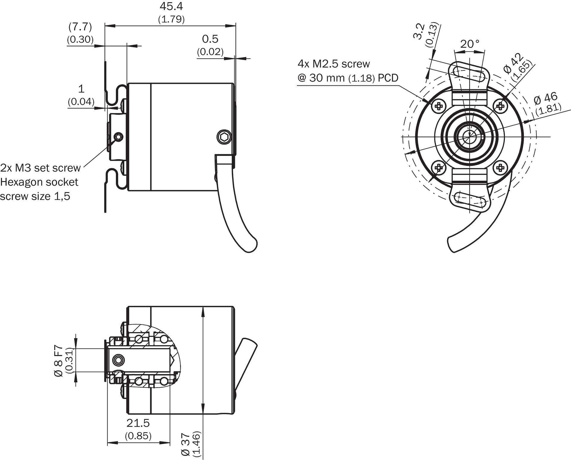 Sick Inkremental-Encoder DBS36E-BBEK00010-1