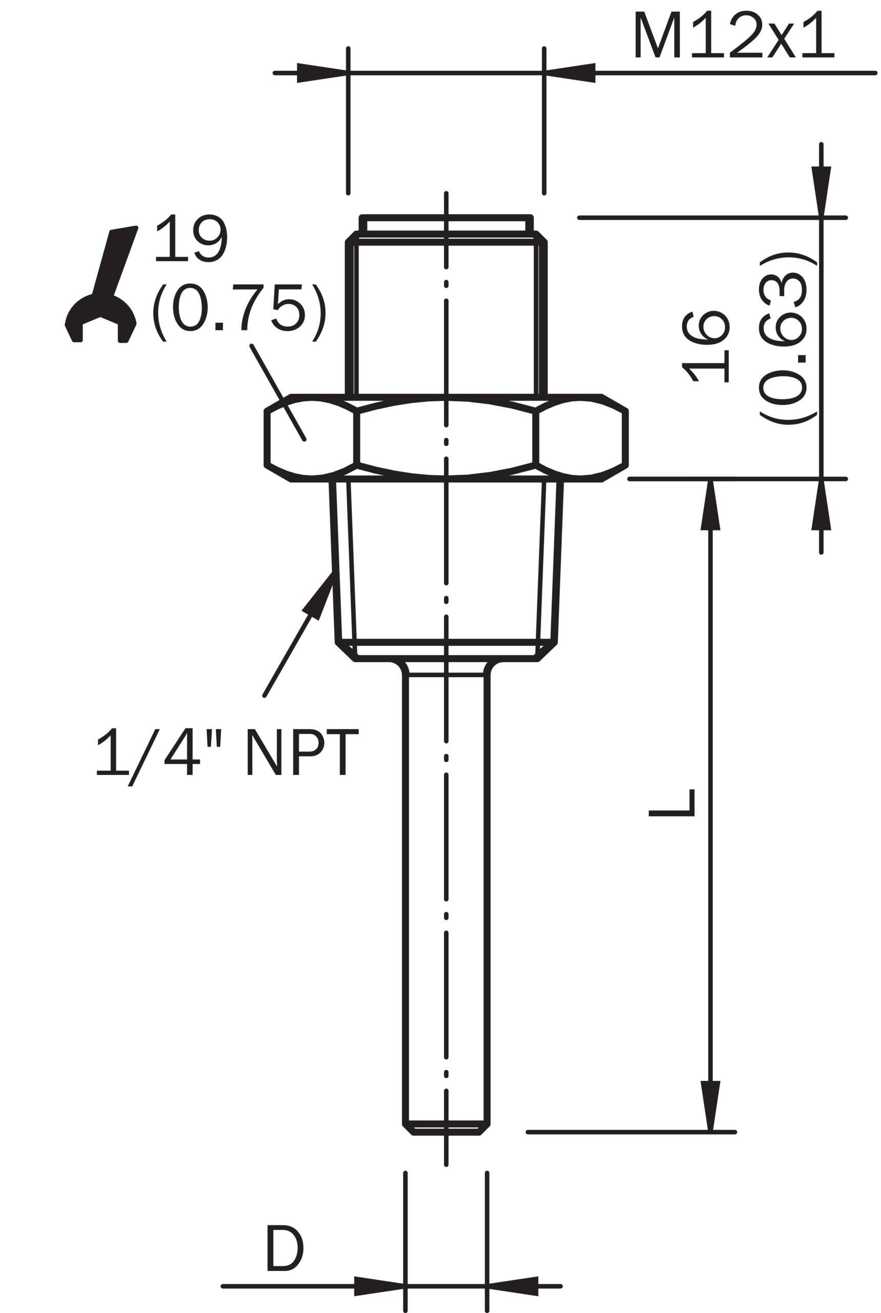 Sick Temperatursensor TSP-1MAN40506MZ-2