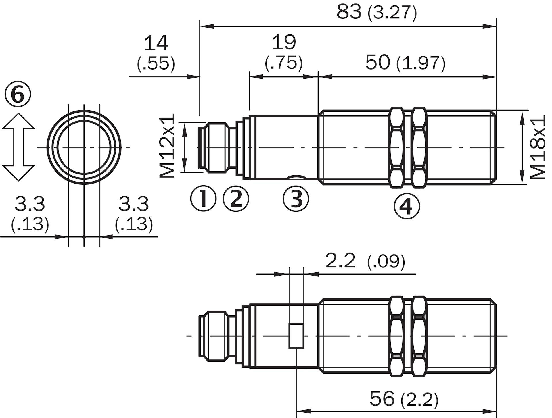 Sick VTF18-4P1240V, Sensor, Teilenummer: 6035487-1