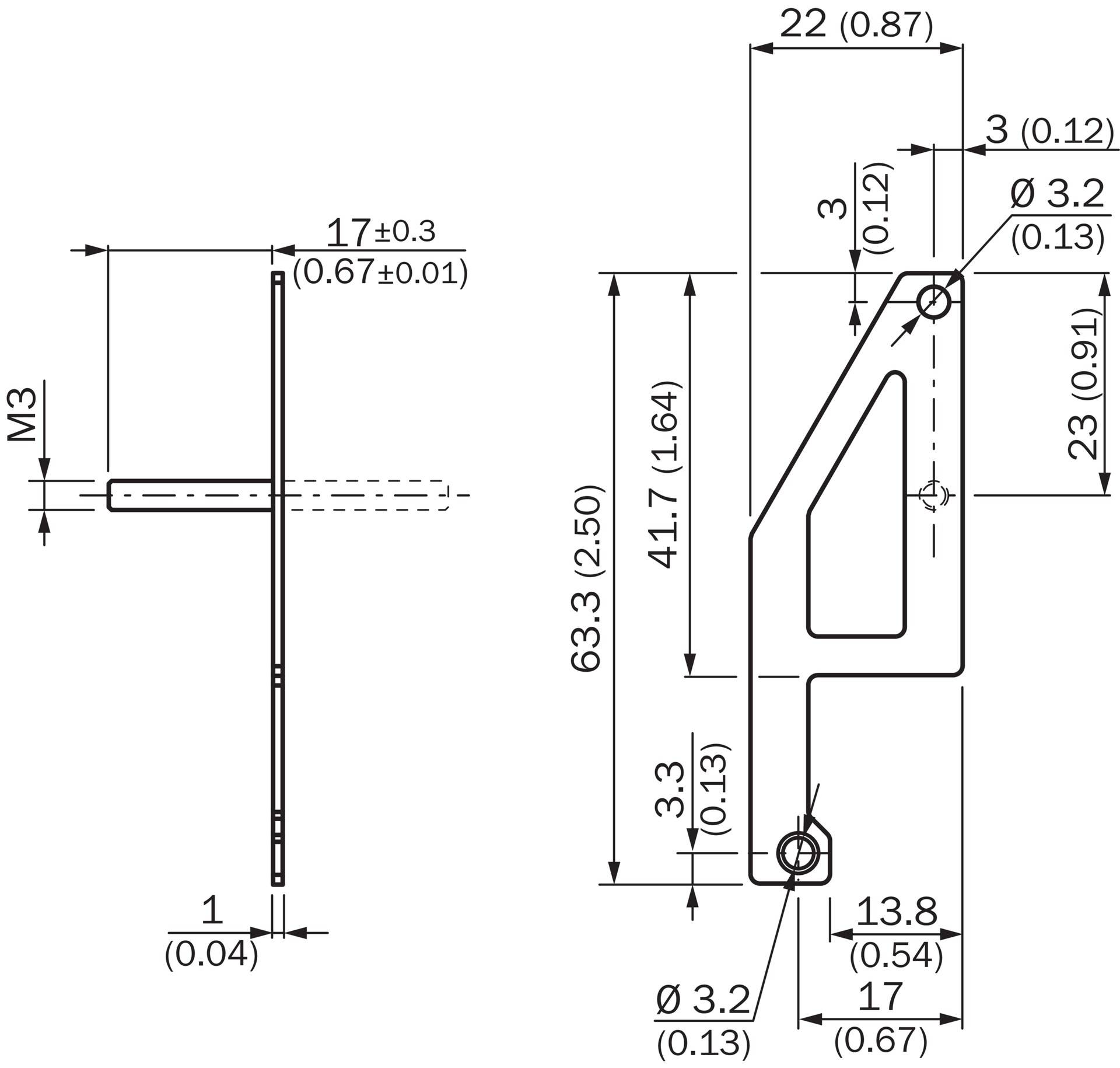 Sick BEF-AP-W9, Halterung, P/n: 2022734-1