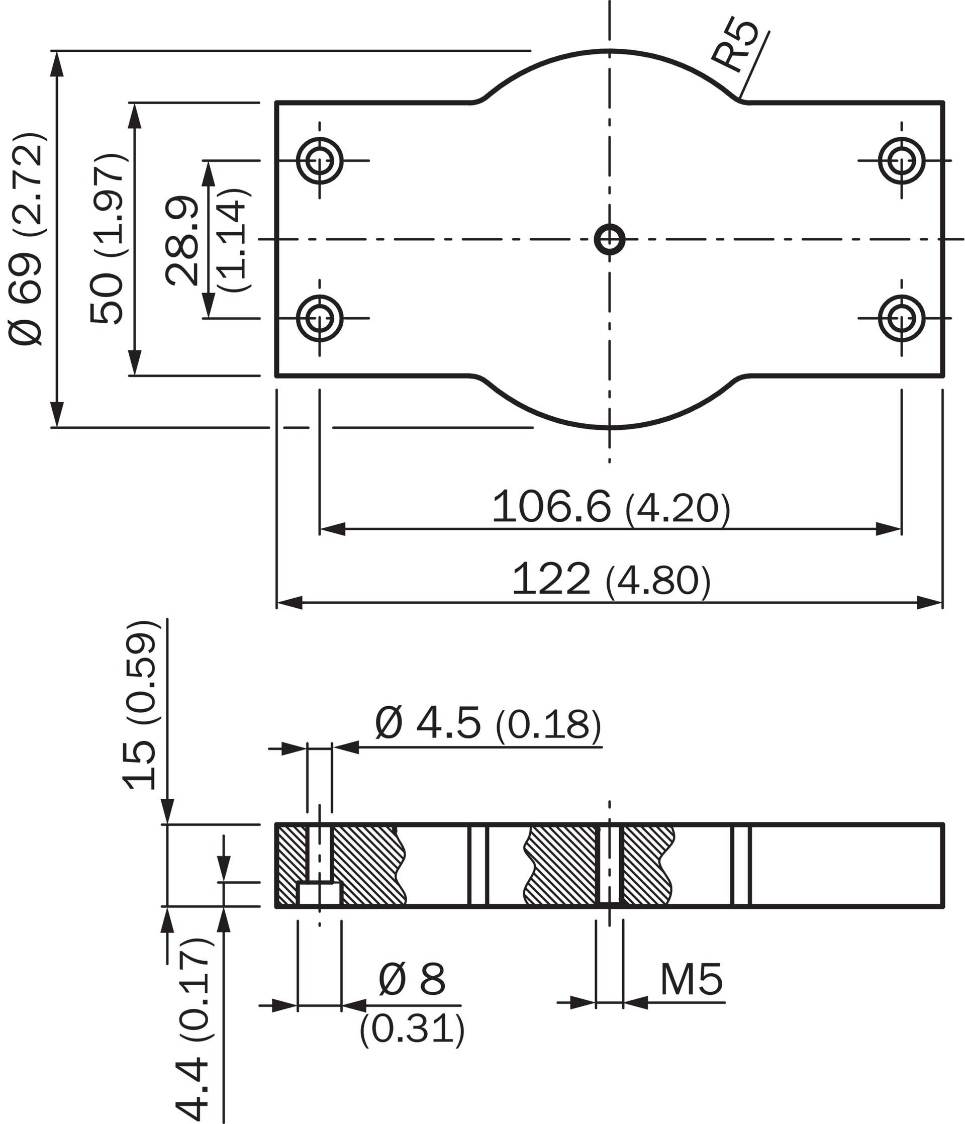 Sick 2040767, DME/DMD-Adapterplatte-0