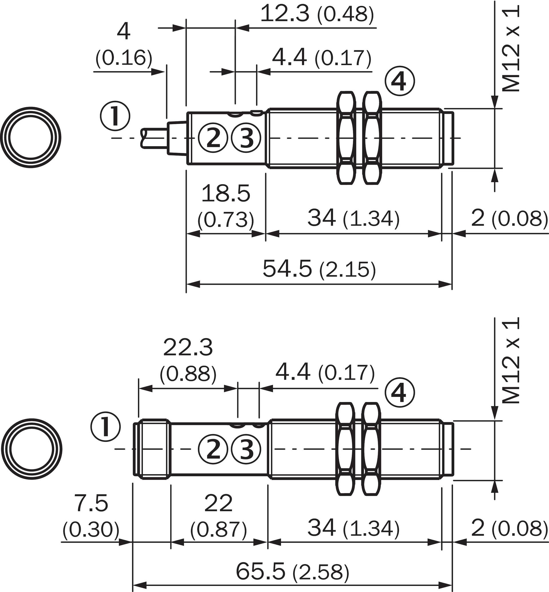 Sick VT12T-2P430, Fotoelektrischer Sensor, P/n: 6026216-2