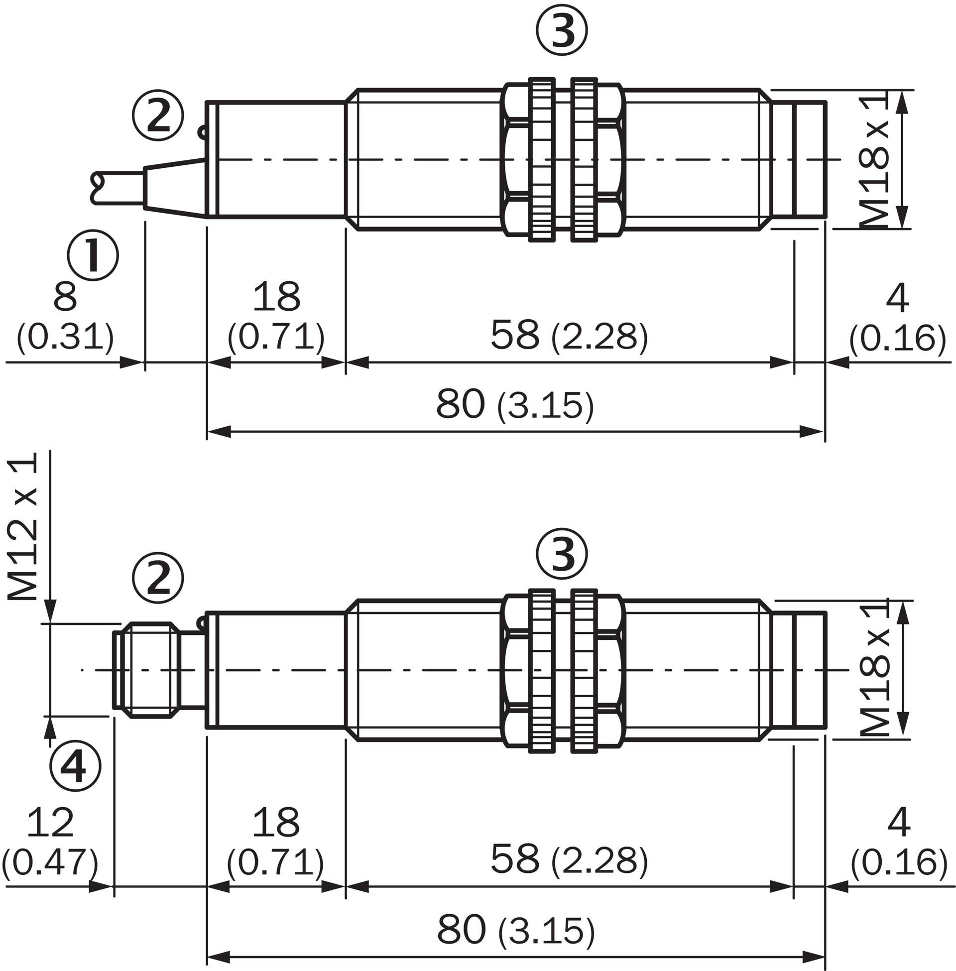Sick VT18-2T1132, Sensor, Teilenummer: 6011371-0