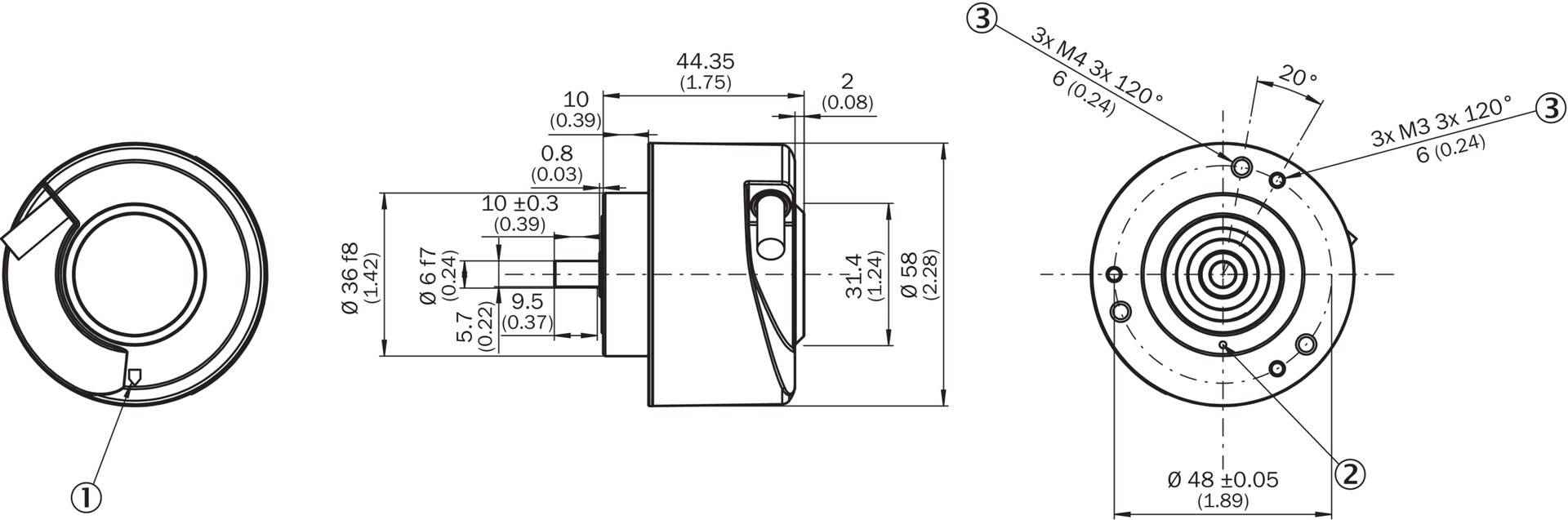 Sick Inkremental-Encoder DBS60E-S3FM05000-2