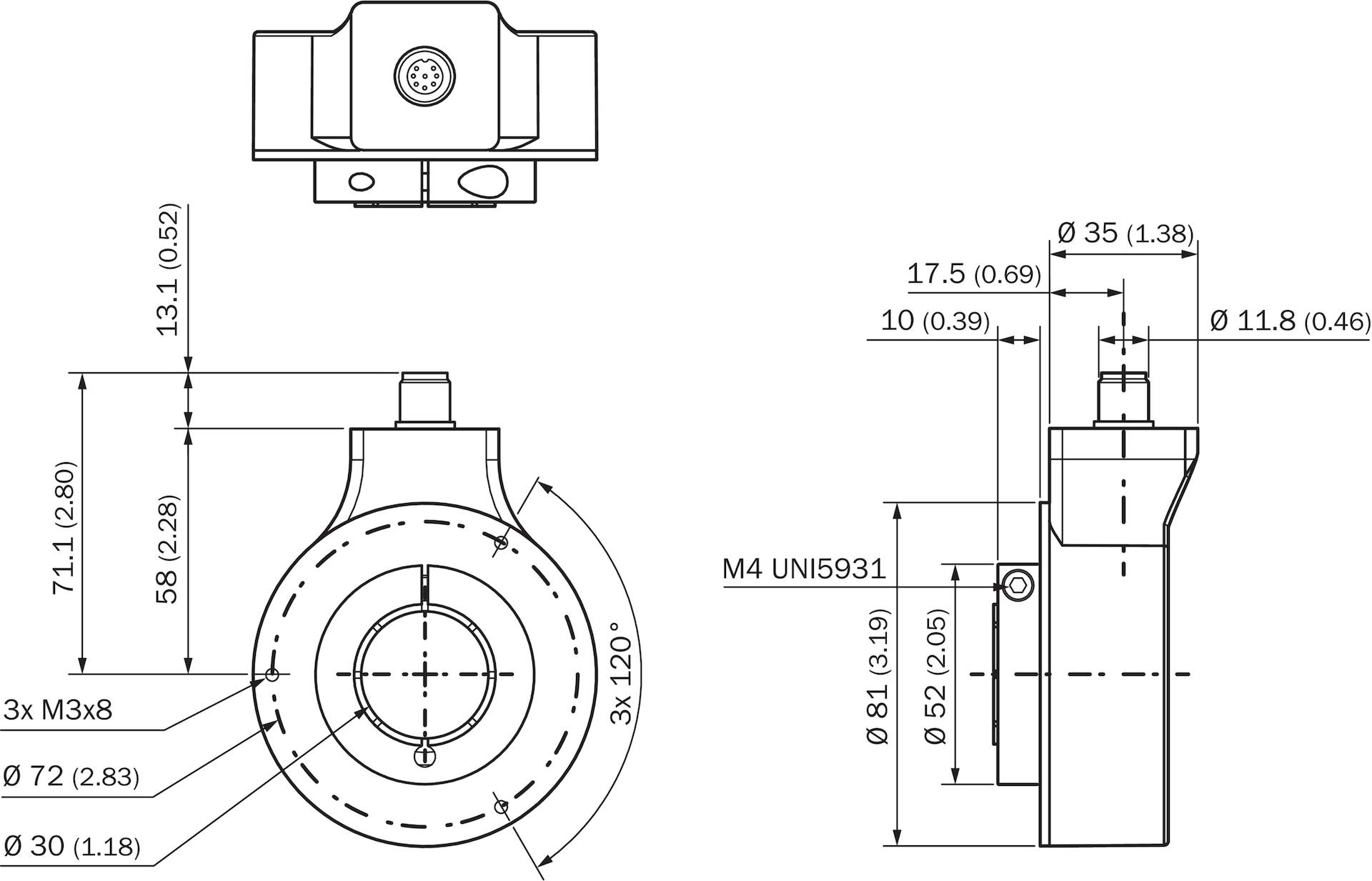Sick Inkremental-Encoder DGS80B-TSHC01024-1