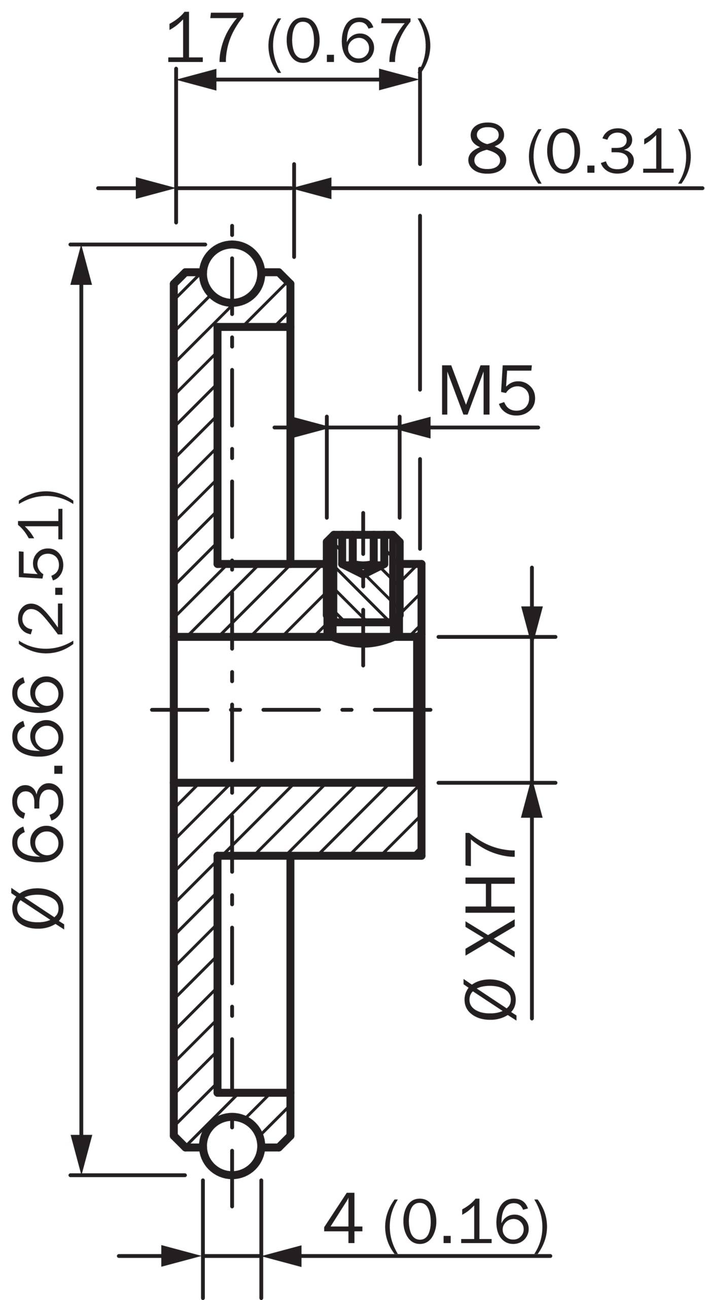 Sick BEF-MR010020R, Messrad, P/n: 2055224