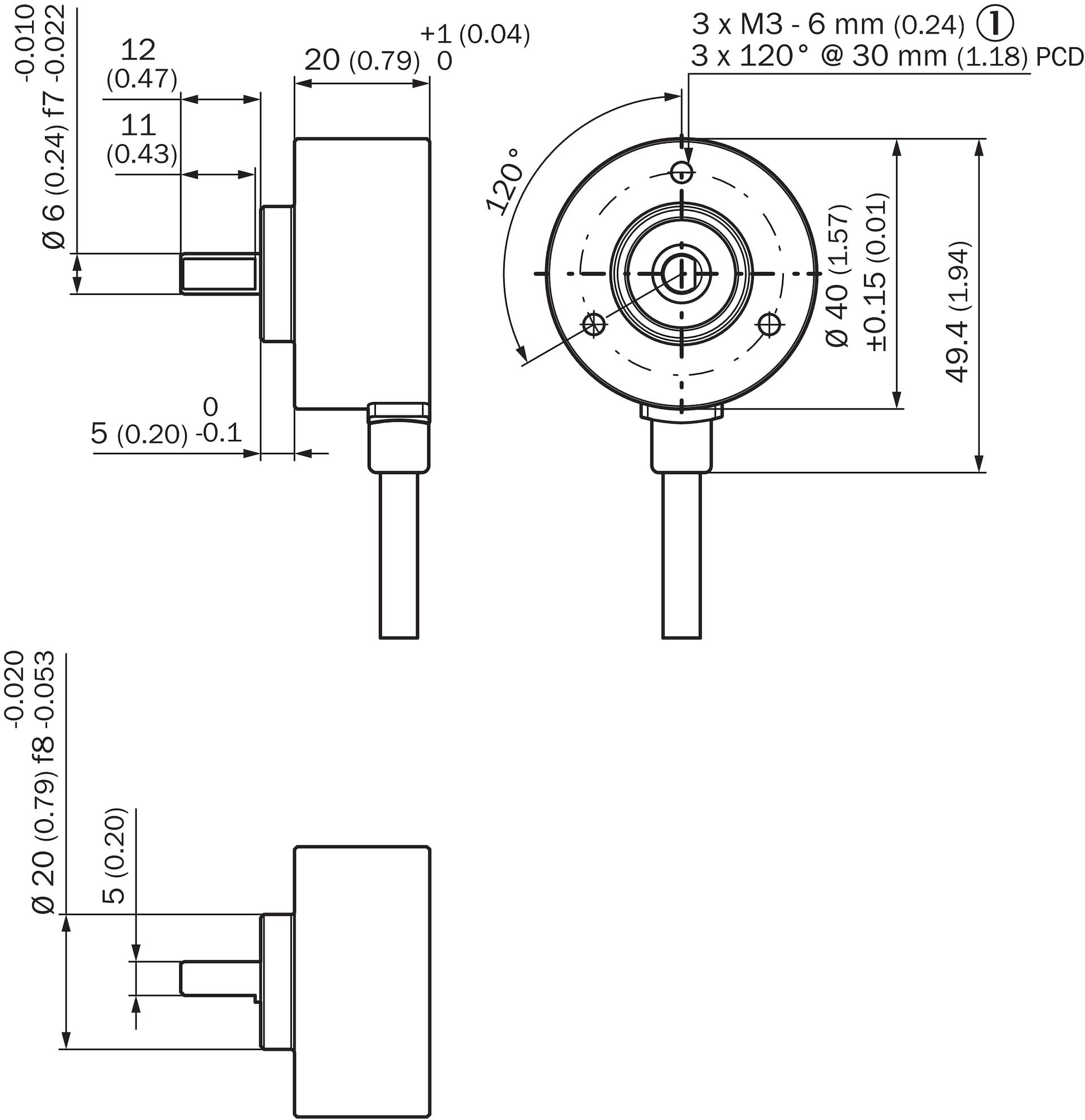 Sick Inkremental-Encoder DLS40E-S3GV00060-1