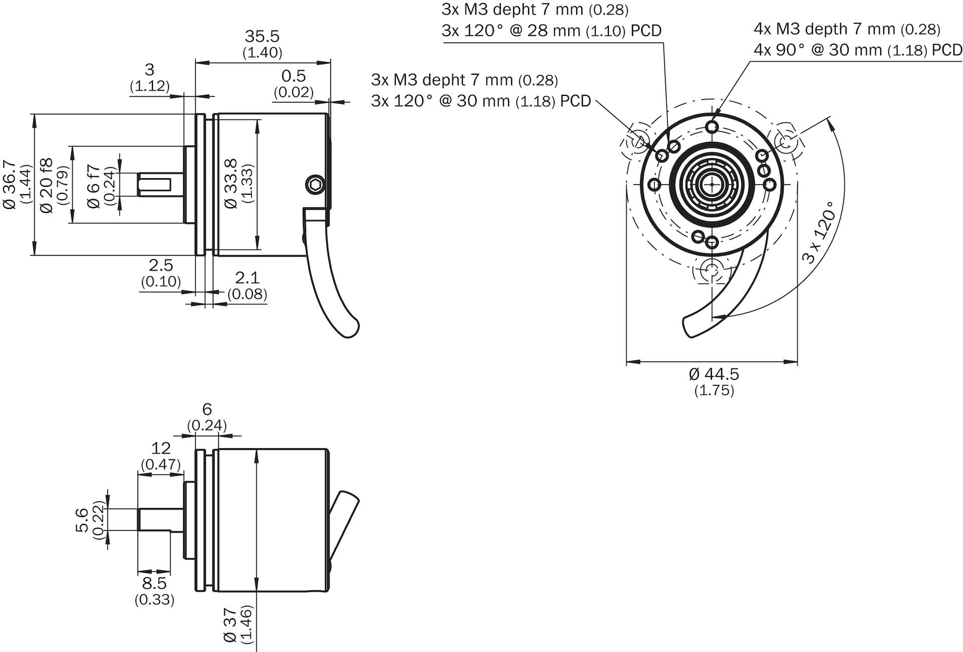 Sick Inkremental-Encoder DBS36E-S3GL00600-2