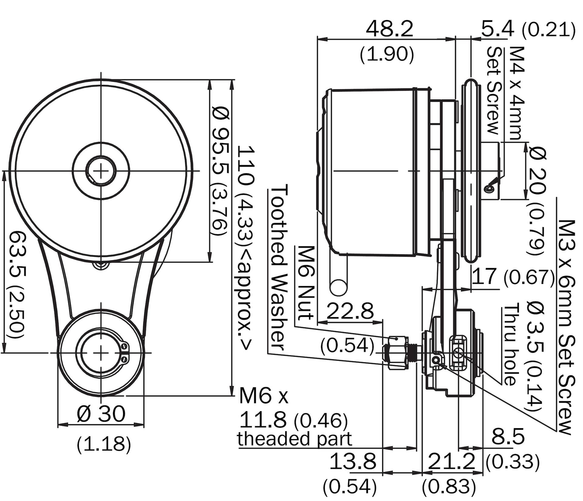Sick Messräder u. Messradsystem BEF-MRS-10-U-300-2