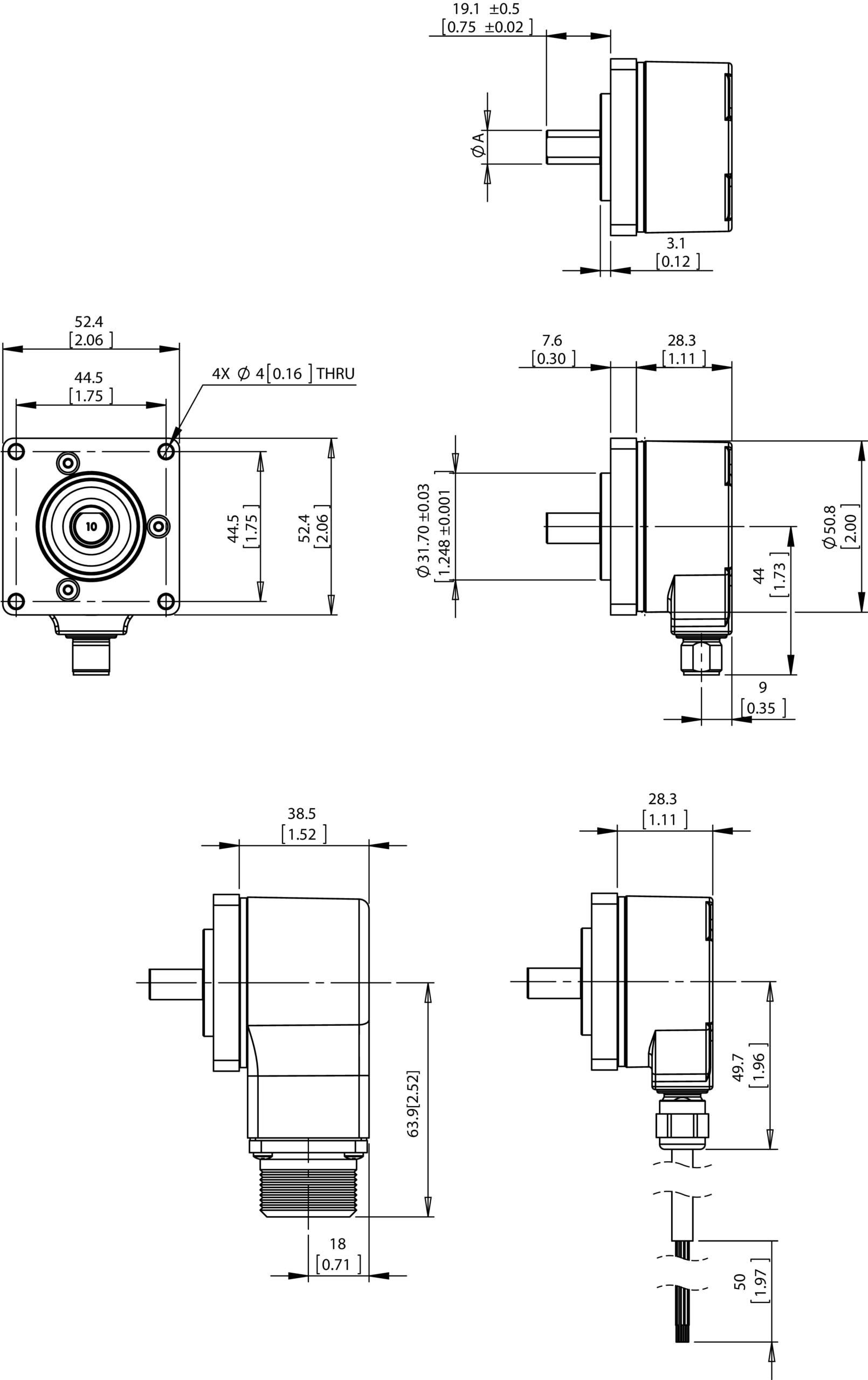 Sick Inkremental-Encoder DFS20A-A4PBO065536-2