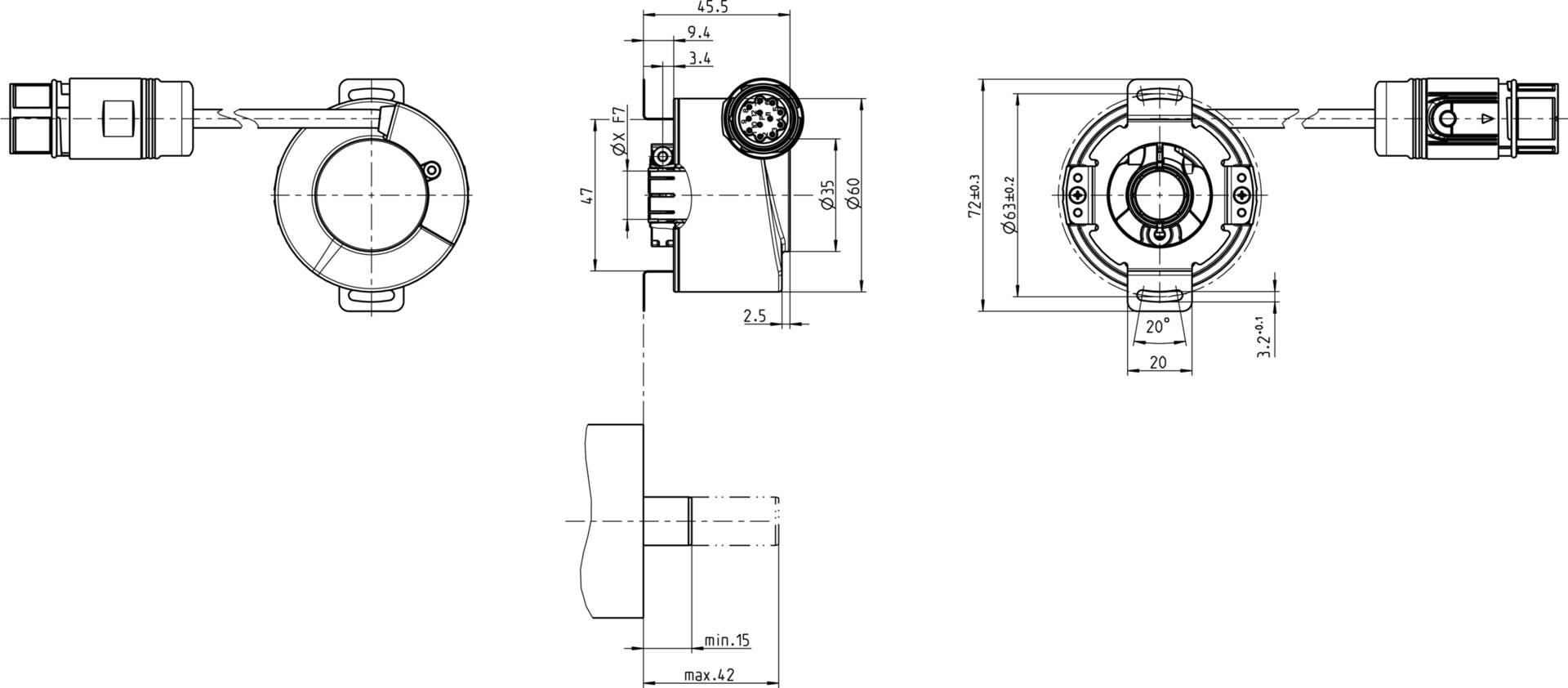 Sick Inkremental-Encoder DFS60B-BGEZ00S01-1