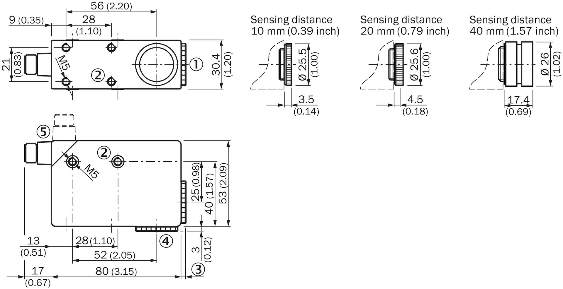 Sick KT5W-2P1116, Sensor, Teilenummer: 1018044-2