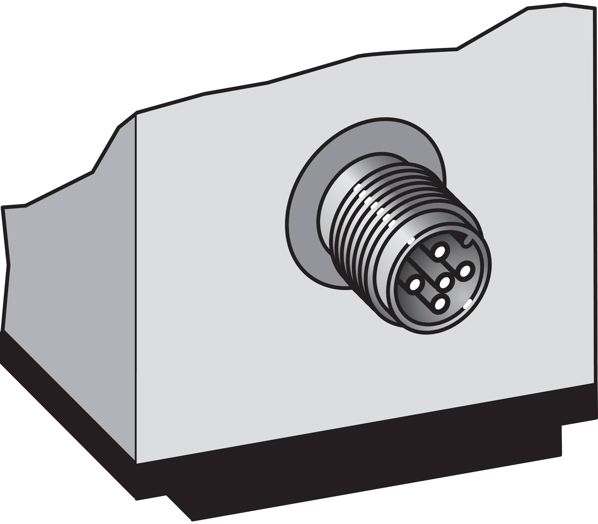 Sick DT50-P1114, Laser-Abstandssensor, P/n: 1047581-2