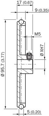 Sick BEF-MR008030R, Messrad, P/n: 2055635