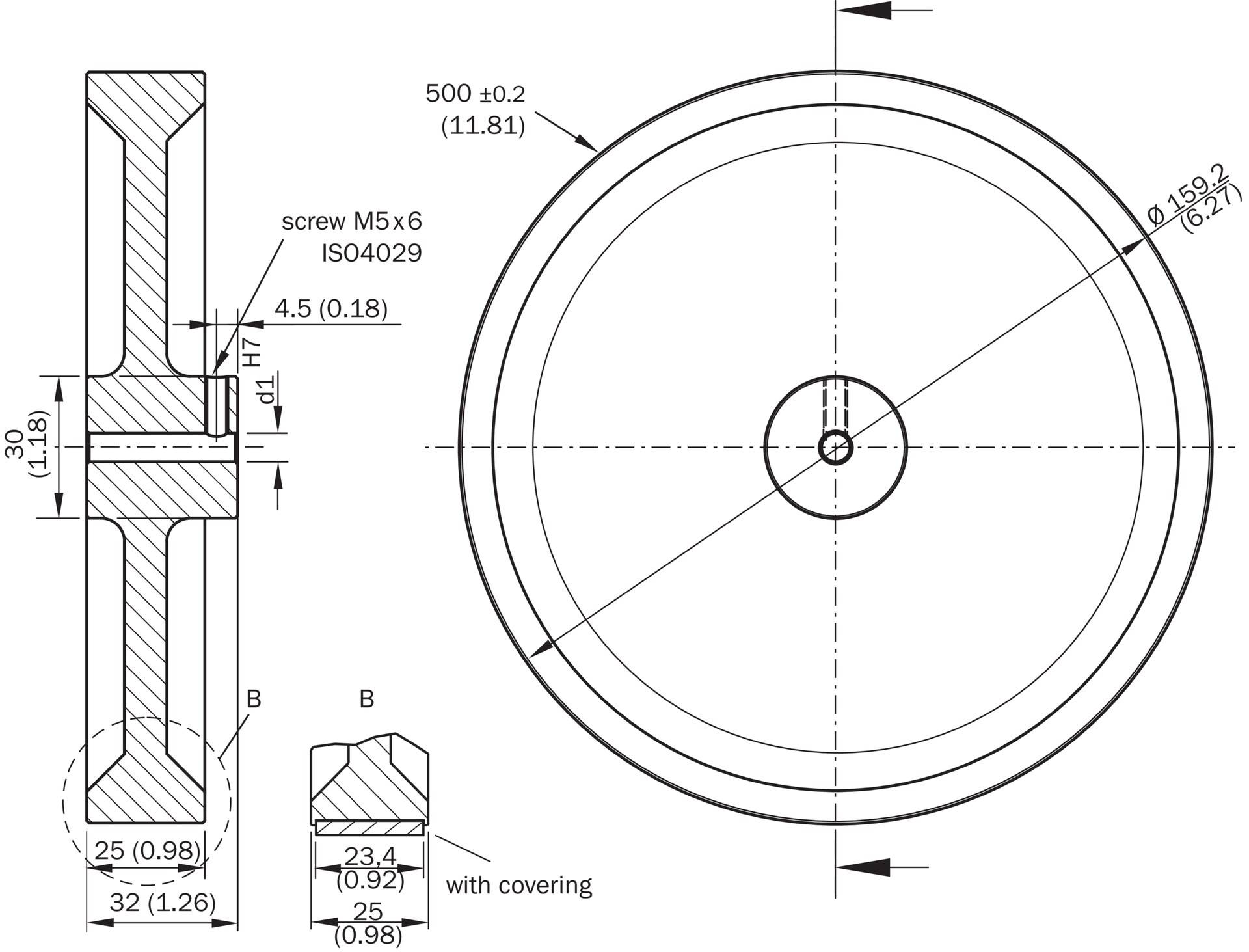Sick Messräder u. Messradsystem BEF-MR10500AK-A-1
