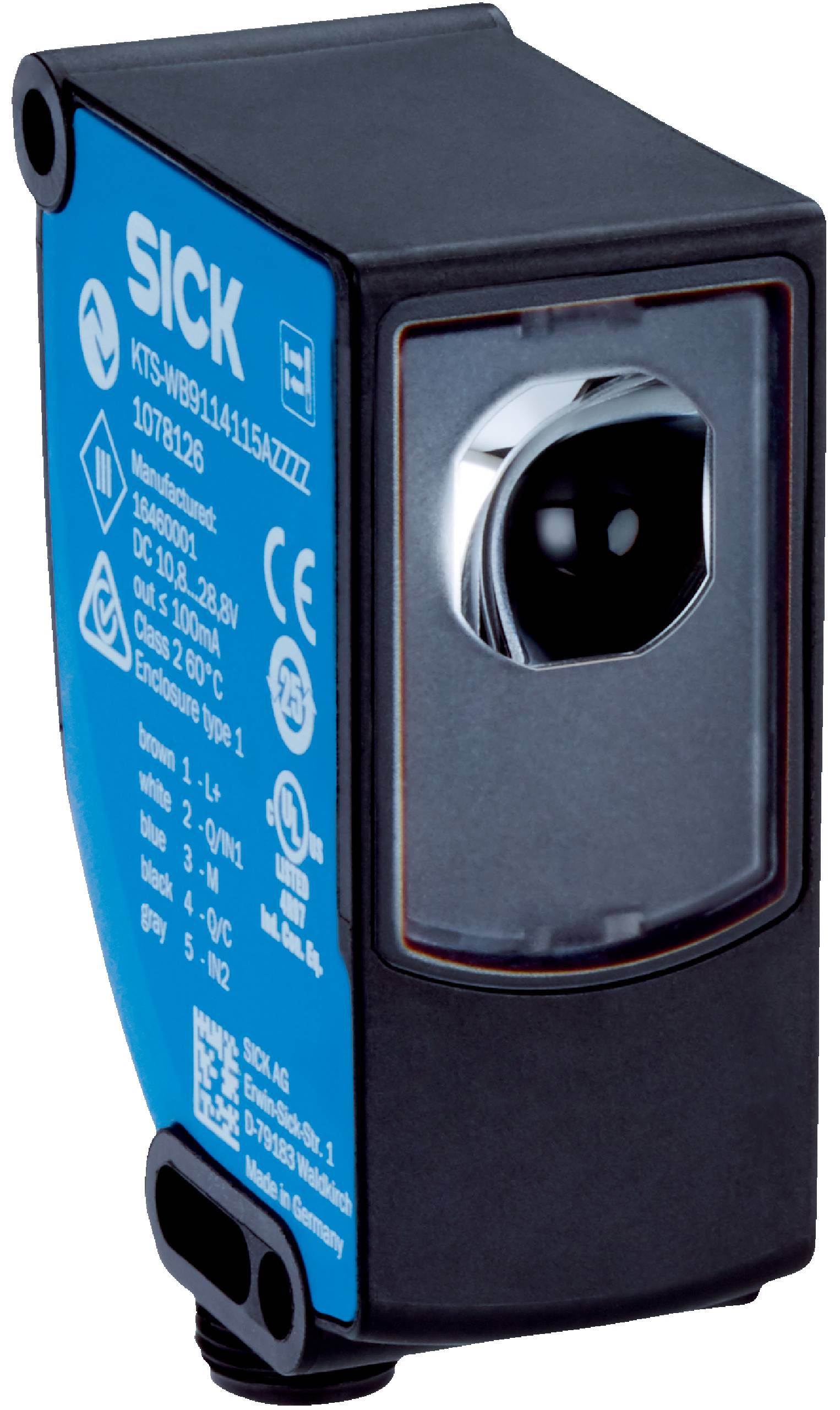 Sick KTS-WB91141142ZZZZ, Kontrastsensor, P/n: 1078121-1