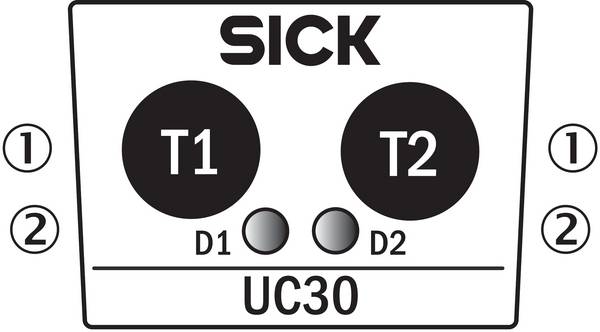 Sick UC30-215163, Ultraschall-Abstandssensor, P/n: 6054716