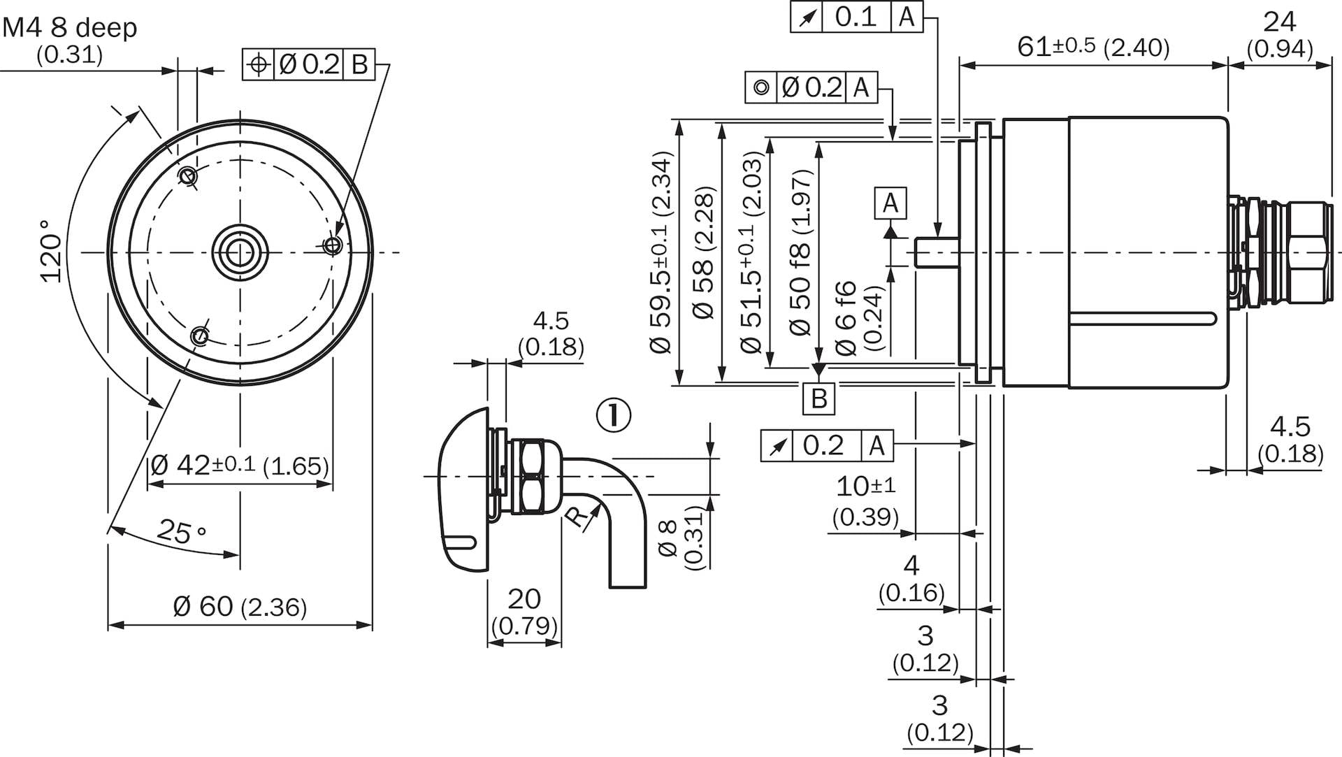 Sick Absolut-Encoder ARS60-F1T00360-2