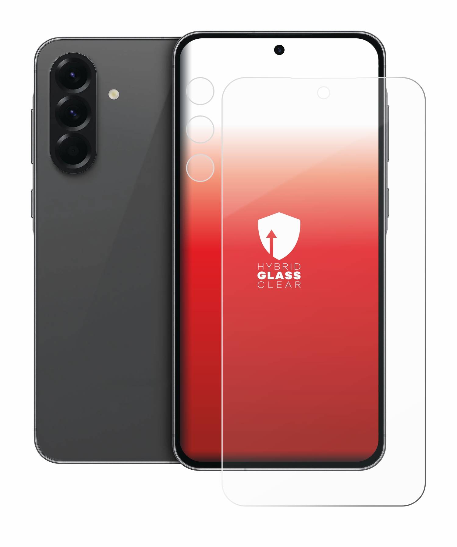 upscreen Schutzglas für Samsung Galaxy A56 5G (Display+Kamera) Schutzfolie Panzer Folie Glas Display Schutz klar-3
