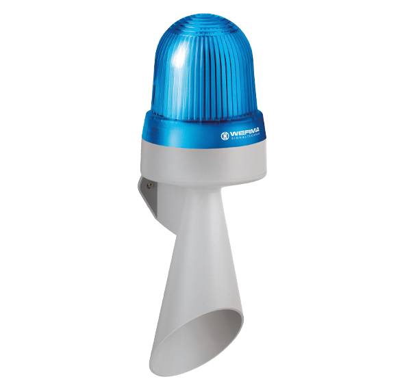 Werma 435.510.70, LED Hupe WM Contin. Ton 10-48VAC/DC BU-0