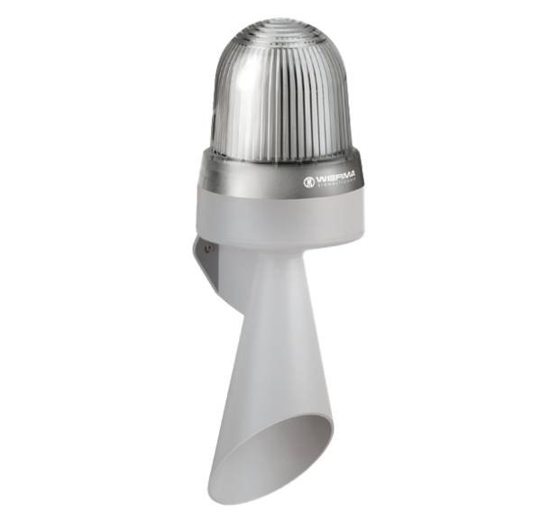 Werma 435.410.75, LED Hupe WM weiter 24VAC/DC CL