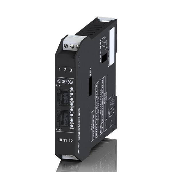 SENECA Z-KEY-2ETH-U, ModBUS ↔ OPC UA-Gateway (2 serielle Schnittstellen, 2 Eth-Anschlüsse)-0