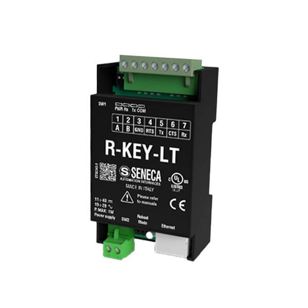 SENECA R-KEY-LT-C, ModBUS ↔ MQTT (1 serieller Anschluss, 1 Ethernet-Anschluss) Gateway