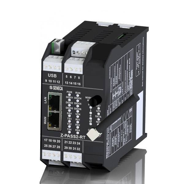SENECA Z-PASS2-RT-4G, IIoT Edge-Gateway / 4G-Router, GPS, integrierte E/A-0