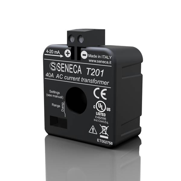 SENECA T201, AC-Stromwandler schleifengespeist