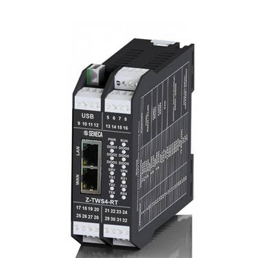 SENECA Z-TWS4-RT-S, Edge IIoT Controller, IEC 61131, eingebettete E/A, Straton