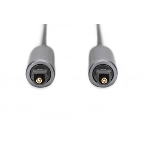 DIGITUS - Toslink - Verbindungskabel, Toslink auf Toslink, 3m-1