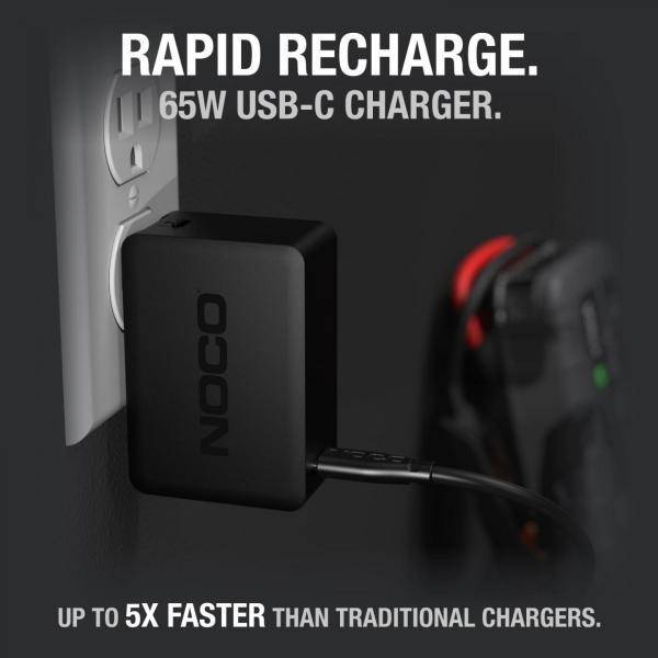Noco Genius U65 65W USB-C Ladegerät für GBX45, GBX55, GBX75, GBX155-1