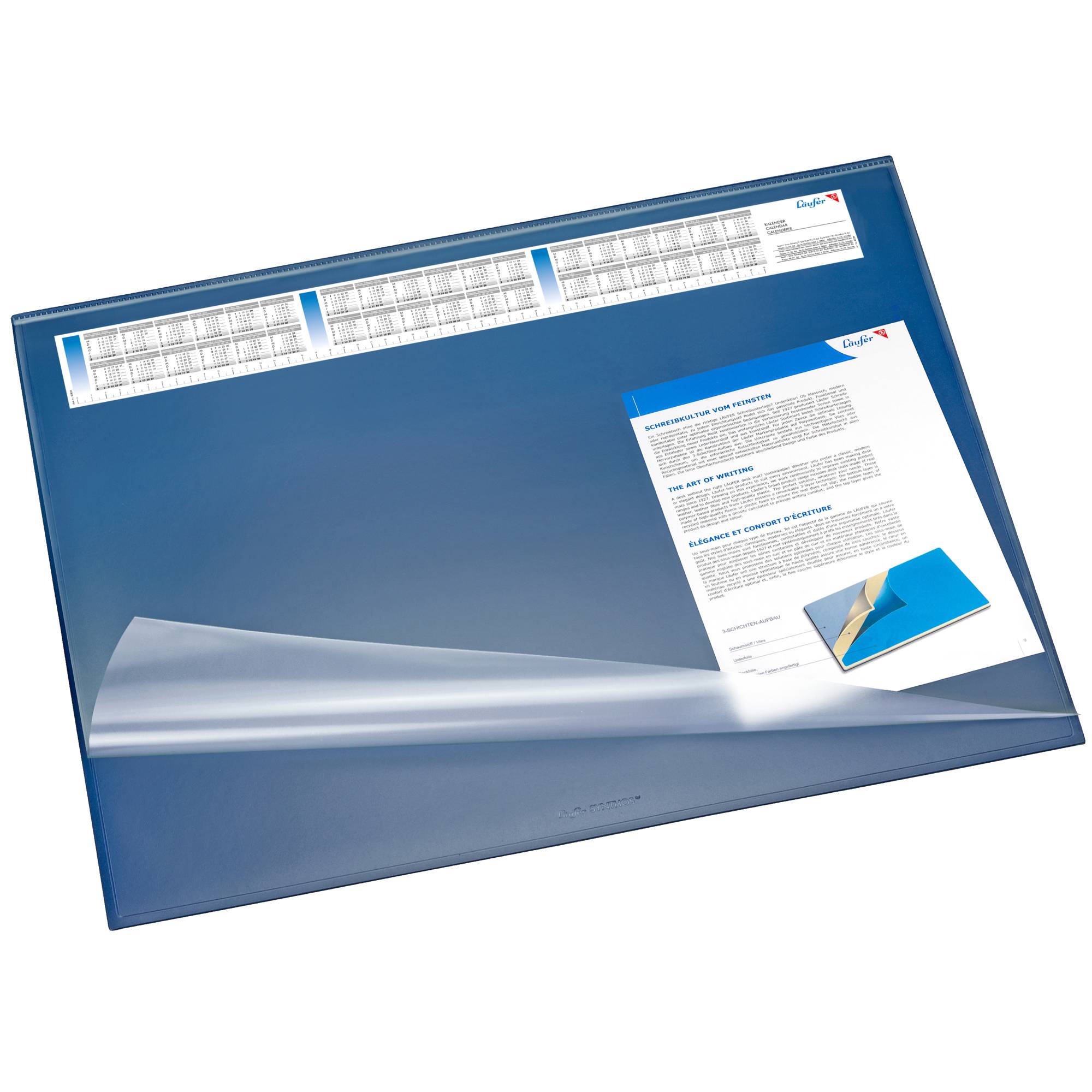 Läufer Schreibunterlage SYNTHOS VSP, 520 x 650 mm, blau (5050305)-0