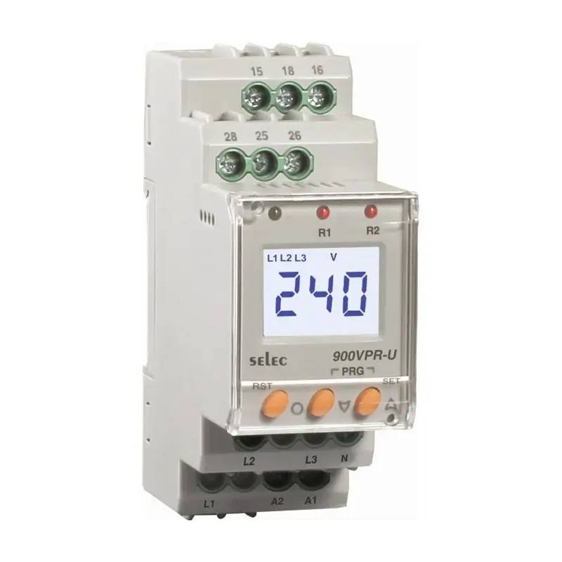 Spannungsüberwachungsrelais Selec 900VPR-BL-U-CE-0
