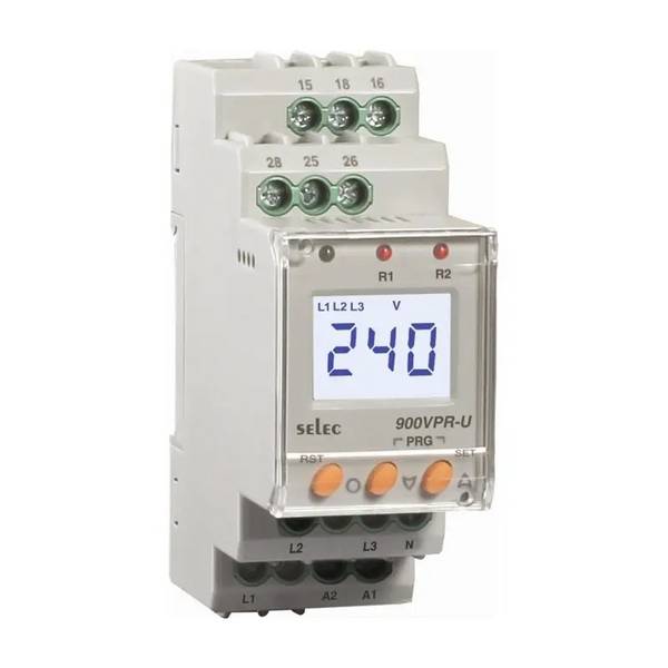 Spannungsüberwachungsrelais Selec 900VPR-BL-U-CE