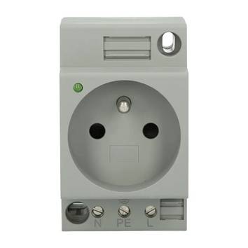 Schaltschranksteckdose PHOENIX 0804018 - EO-E/UT/SH/LED